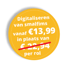 All-in pakket smalfilms digitaliseren Premium